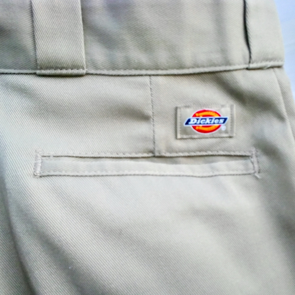 Men's Tan Khaki Dickie Pants - Picture 4 of 8